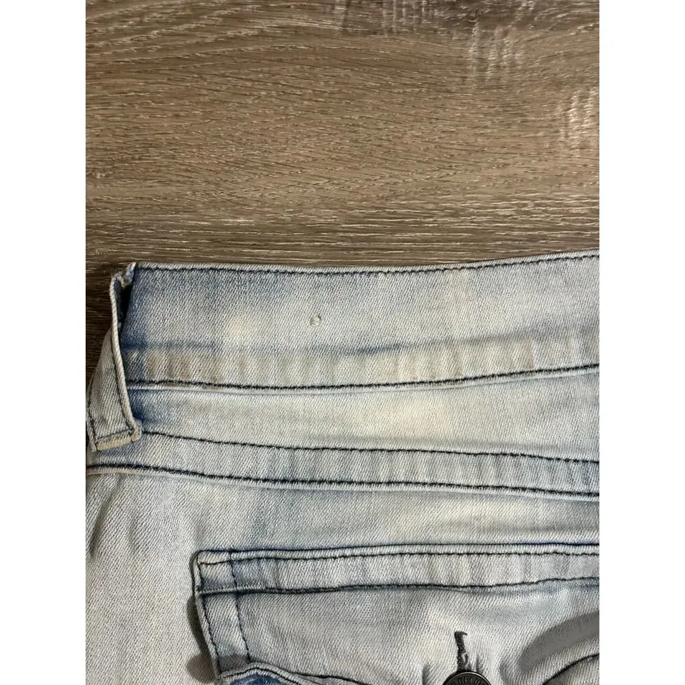 True Religion Light Wash Geno Relaxed Slim Jeans Retro Y2K Skater - Men’s 40x30